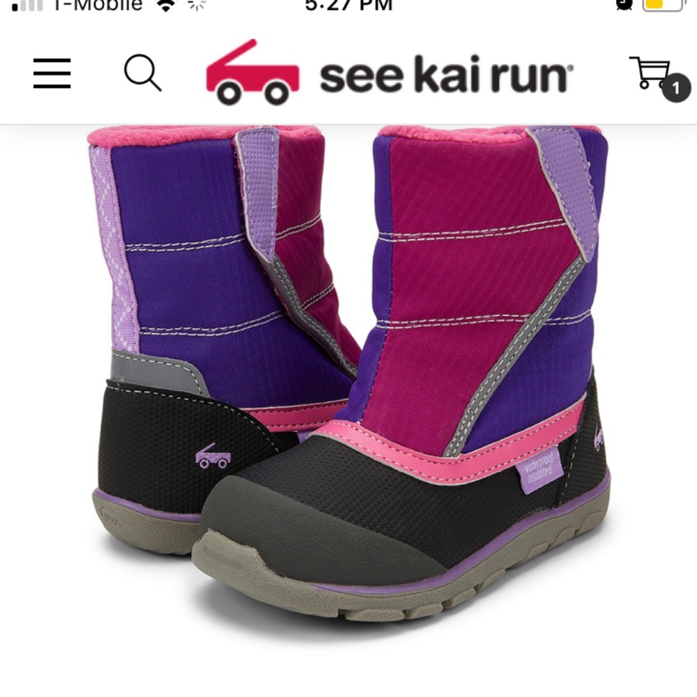 See Kai run snow boots